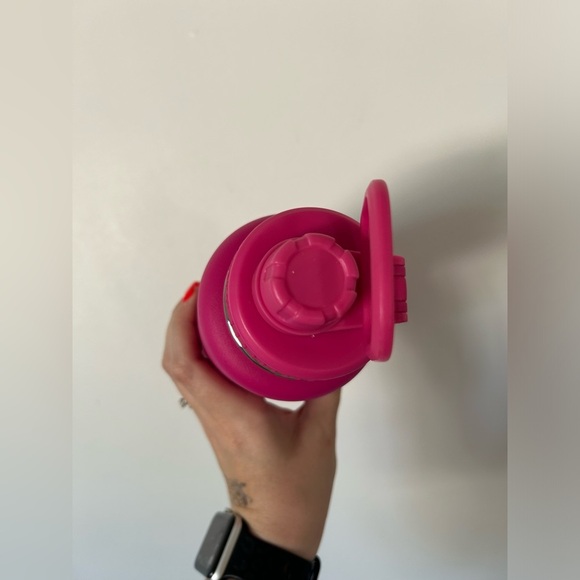 Takeya Pickleball Insulated Stainless Steel Water Bottle With Spout Lid - Pink - Picture 3 of 4